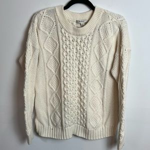 MADEWELL cable knit sweater